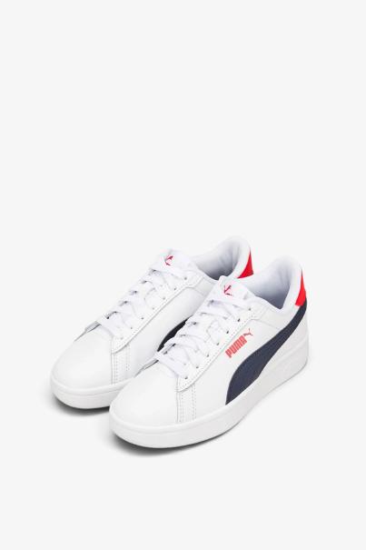 PUMA Smash 3.0 L PS White/Navy