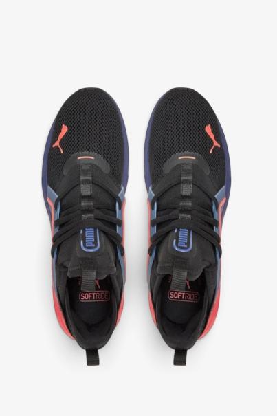 PUMA Softride Enzo 5 Jr Black/Blue