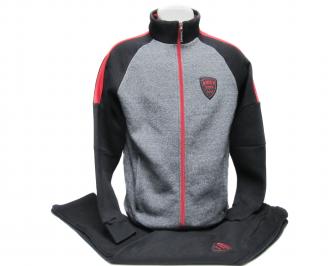 Мъжки спортен екип памук черен