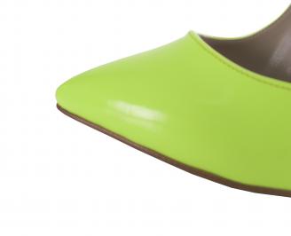 Дамски елегантни обувки  зелени EOBUVKIBG