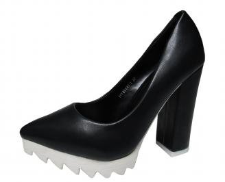 Дамски елегантни обувки  черни EOBUVKIBG