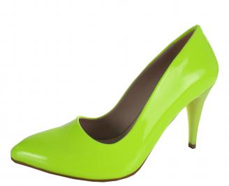 Дамски елегантни обувки зелени EOBUVKIBG