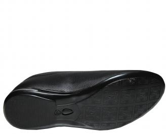 Мъжки спортно елегантни обувки еко  кожа черни