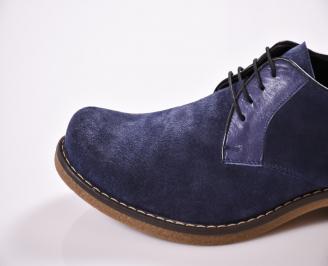 Мъжки обувки  сини