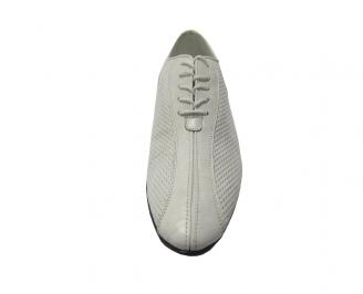 Мъжки  обувки естествена кожа  бели 3
