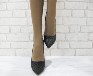 Дамски елегантни обувки  черни