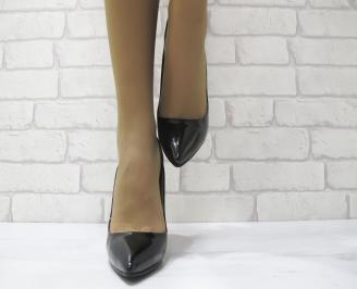 Дамски елегантни обувки черни EOBUVKIBG