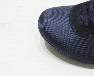Мъжки  обувки спортни текстил сини