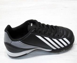 Юношески футболни обувки Bulldozer еко кожа черни 3