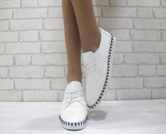 Дамски  обувки  бели еко кожа