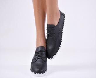 Дамски  обувки  черни  еко кожа