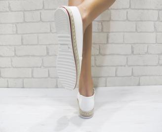 Дамски ежедневни  обувки  бели EOBUVKIBG