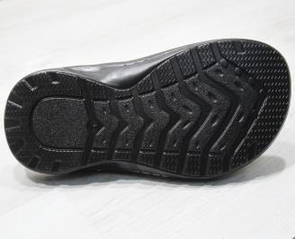Мъжки чехли естествена кожа бежови