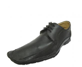 Мъжки обувки  естествена кожа черни