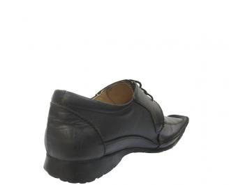 Мъжки обувки  естествена кожа черни 3