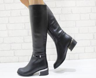 Дамски ежедневни ботуши черни