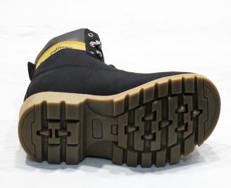 Мъжки  обувки   еко кожа черни