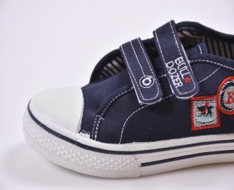 Детски обувки  текстил сини