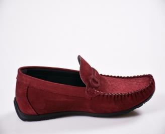 Мъжки спортно елегантни  обувки  червени 3