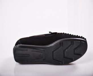 Мъжки спортно елегантни  обувки  черни