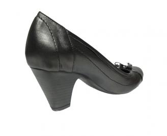 Дамски обувки естествена кожа черни 3