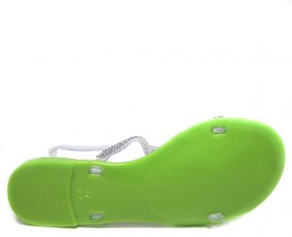 Дамски сандали зелени