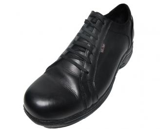 Мъжки обувки Гигант естествена кожа черни