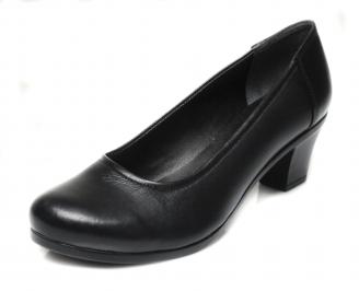 Дамски обувки Гигант естествена кожа черни