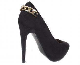 Дамски елегантни обувки  черен