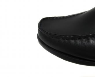 Мъжки обувки-Гигант черни естествена кожа
