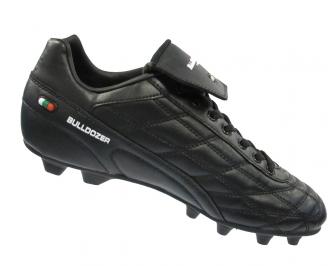 Мъжки футболни обувки Bulldozer от еко кожа черни