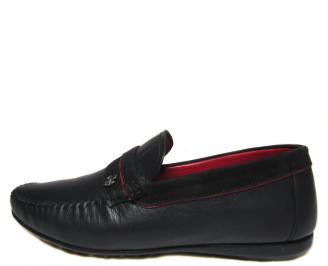Мъжки обувки черни естествена кожа