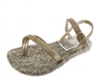 Детски силиконови сандали Ipanema  златисти