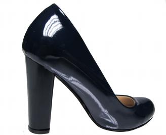 Дамски елегантни обувки  сини EOBUVKIBG 3